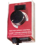 Variable Speed Router Control 