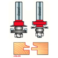 Mini Ogee Freud Matched Rail and Stile Bit Set