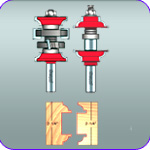 Entry Door Router Bit Set