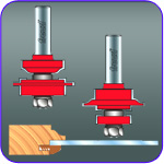 Glass Panel Door Bit Set