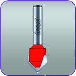 Freud V Grooving Router Bit