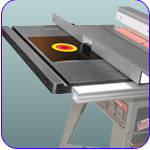 Link to Cast Iron Router Wing Extension For Table Saw